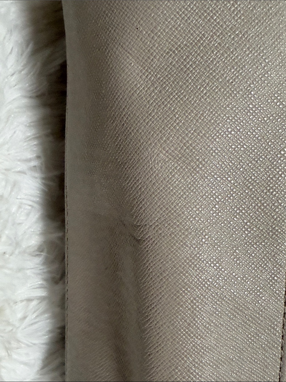Tory Burch Taupe Canvas and Leather Tote - Picture 7 of 10